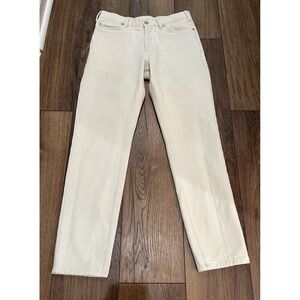 Norse Projects Edvard Heavy Twill Pants Ecru Off-White Regular‎ Fit Mens 30x29
